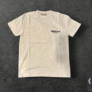 Essentials Men's Light Gray Tee